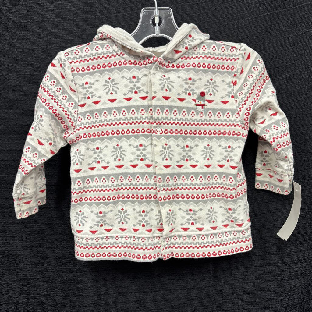 Hooded Snowman Shirt