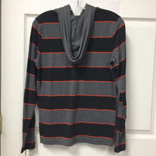 Load image into Gallery viewer, Hooded Striped Shirt
