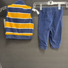 Load image into Gallery viewer, 2pc Striped Vest Outfit
