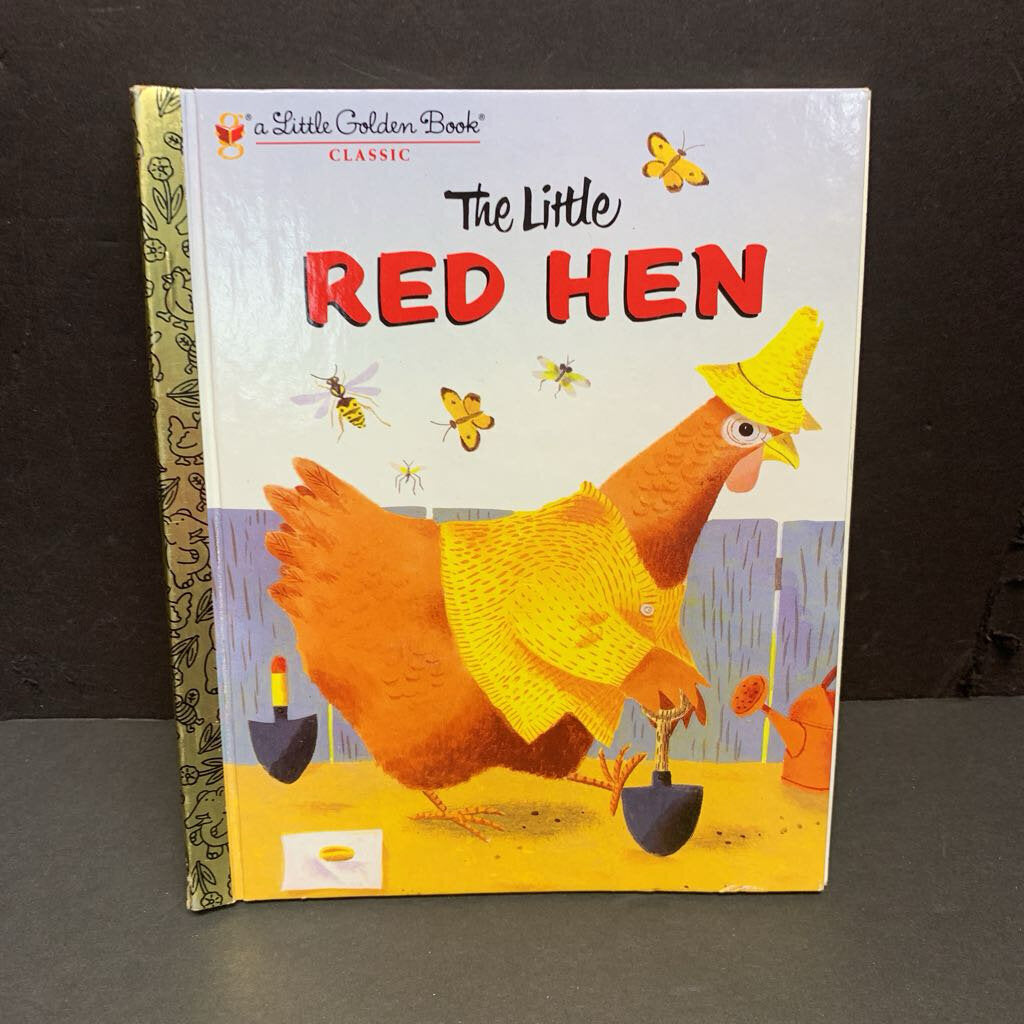 The Little Red Hen: A Favorite Folk-Tale (Golden Book) -hardcover