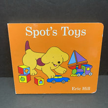 Load image into Gallery viewer, Spot&#39;s Toys (Eric Hill) -character board
