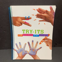 Load image into Gallery viewer, Try-Its For Brownie Girl Scouts (Girl Scouts of America) -scout activity paperback
