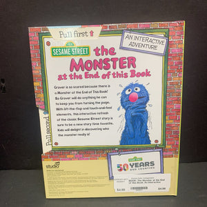 The Monster at the End of this Book: An Interactive Adventure Starring Lovable, Furry, Old Grover (Sesame Street 50 Years and Counting) -character board