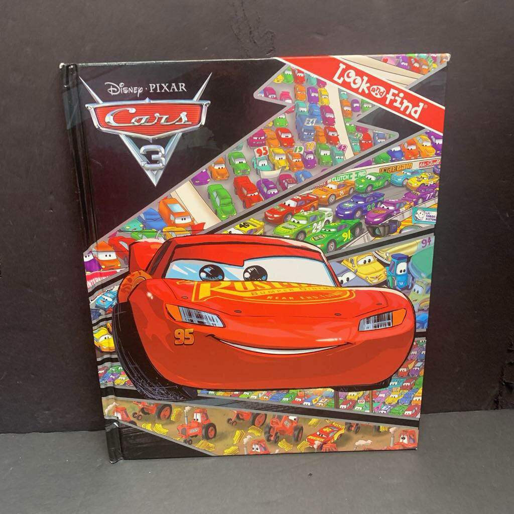 Cars 3 (Disney Pixar) -character look & find hardcover