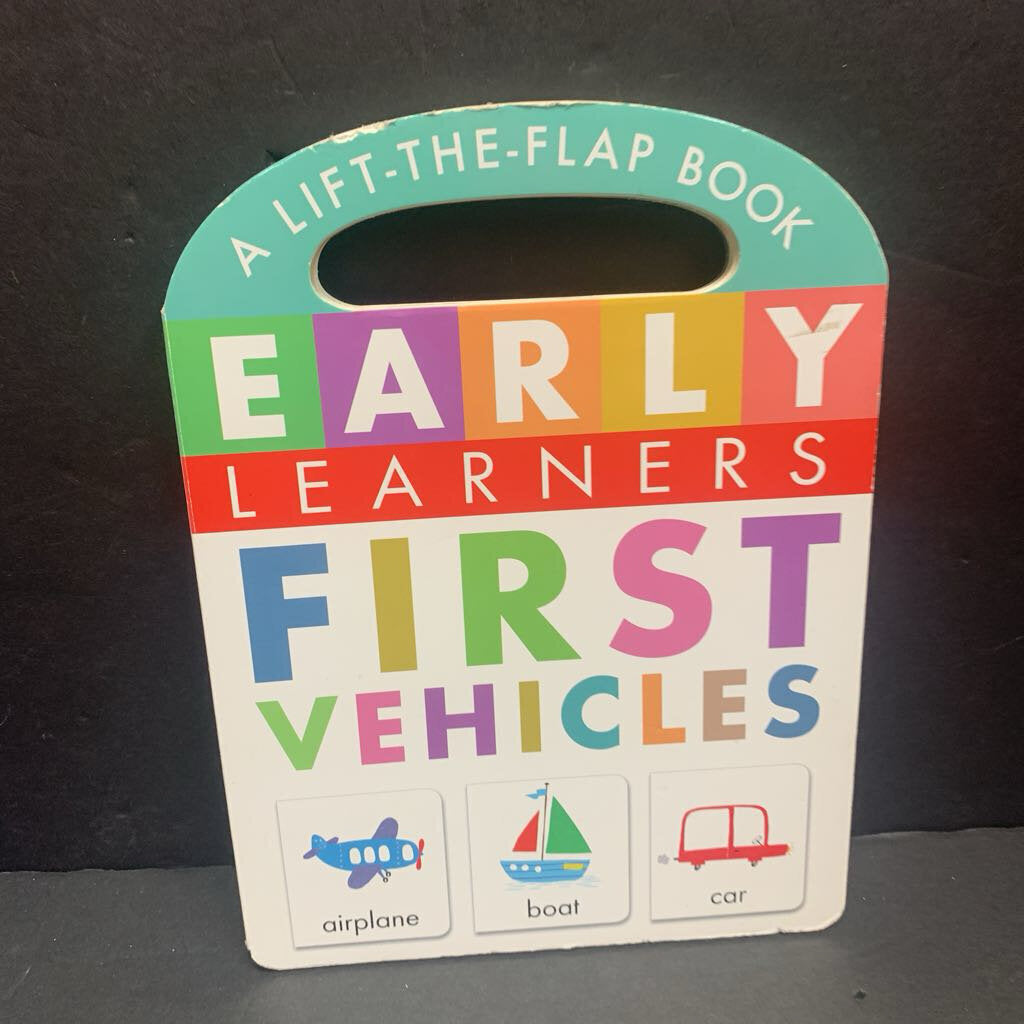 Early Learners First Vehicles (Lift-the-Flap) -educational board
