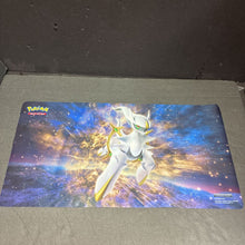 Load image into Gallery viewer, Diamond Pearl Platinum Arceus VSTAR Ultra Premium Collection Trading Card Game Playmat
