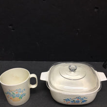 Load image into Gallery viewer, Globe Cook n&#39; Serve Play Dishes Set 1950&#39;s Vintage Collectible (Chilton)
