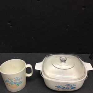 Globe Cook n' Serve Play Dishes Set 1950's Vintage Collectible (Chilton)