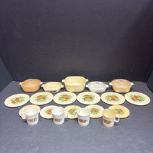 Load image into Gallery viewer, Globe Cook n&#39; Serve Play Dishes Set 1950&#39;s Vintage Collectible (Chilton)

