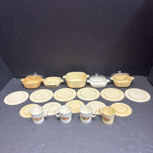 Load image into Gallery viewer, Globe Cook n&#39; Serve Play Dishes Set 1950&#39;s Vintage Collectible (Chilton)
