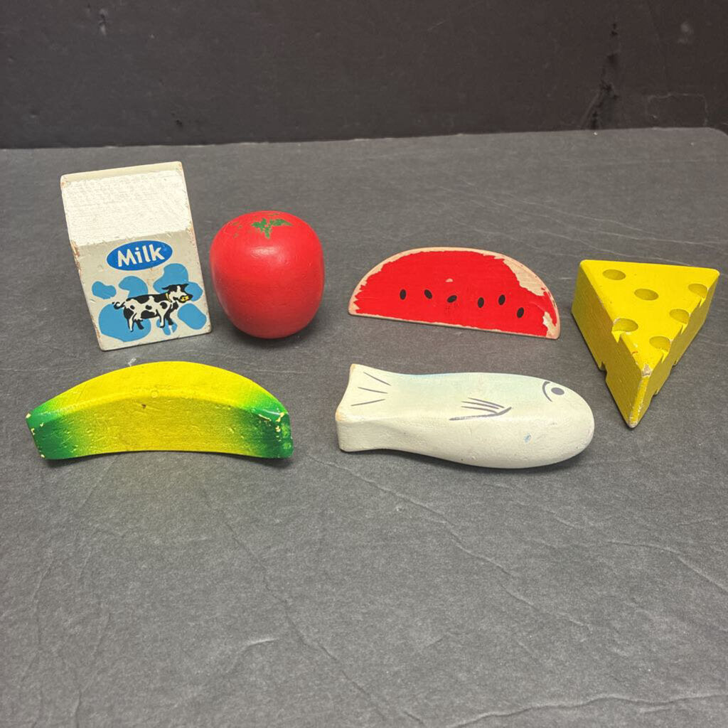 Wooden Play Food