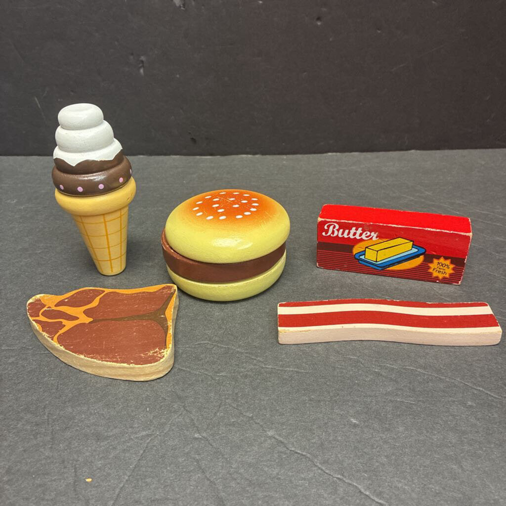 Wooden Play Food