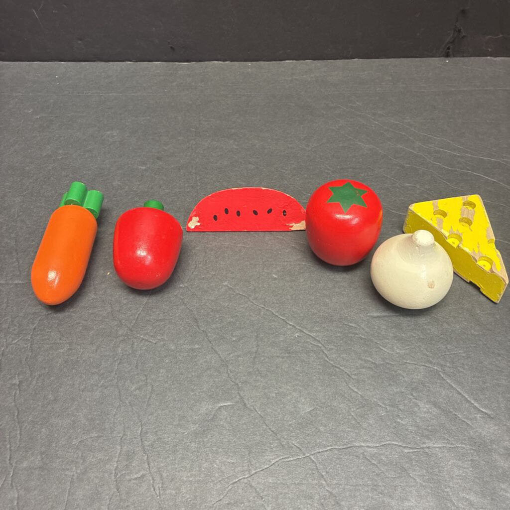 Wooden Play Food