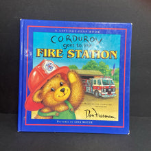 Load image into Gallery viewer, Corduroy Goes to the Fire Station (Lift-The-Flap) (Don Freeman &amp; B.G. Hennessy) -character hardcover
