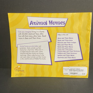 Bees and Their Hives (Linda Tagliaferro) (Insects) -educational paperback