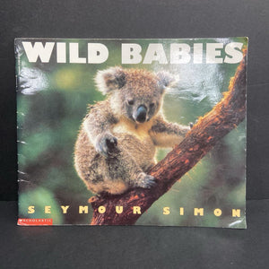 Wild Babies (Seymour Simon) (Mammals) -educational paperback