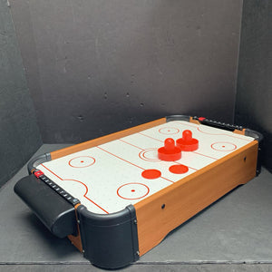 Wooden Tabletop Air Hockey Battery Operated