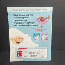 Load image into Gallery viewer, Sparkly New Friends (Unicorn and Yeti) (Acorn) (Heather Ayris Burnell) -series paperback
