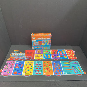28pc First Numbers Puzzle Train