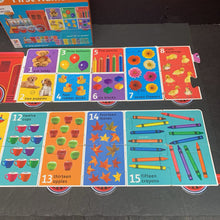 Load image into Gallery viewer, 28pc First Numbers Puzzle Train
