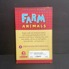 Load image into Gallery viewer, Farm Animals (Scholastic Reader Level 2) (Wade Cooper) -reader hardcover
