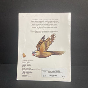 Night Creatures (Nature Club) (Joyce Pope) (Mammals/Birds) -educational paperback