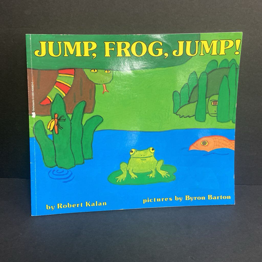 Jump, Frog, Jump! (Robert Kalan) -paperback