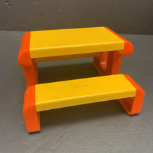Load image into Gallery viewer, Dollhouse Picnic Table
