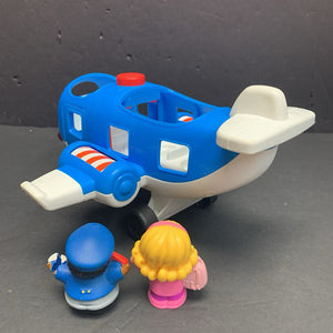 Travel Together Airplane w/Figures Battery Operated