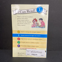 Load image into Gallery viewer, Fancy Nancy and the Boy from Paris (I Can Read Level 1) (Jane O&#39;Connor) -character reader paperback
