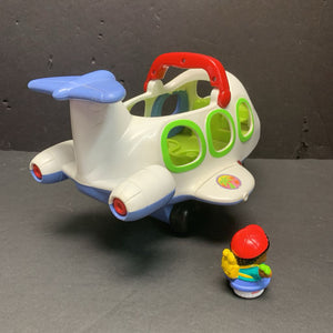 Lil' Movers Airplane w/Figure Battery Operated