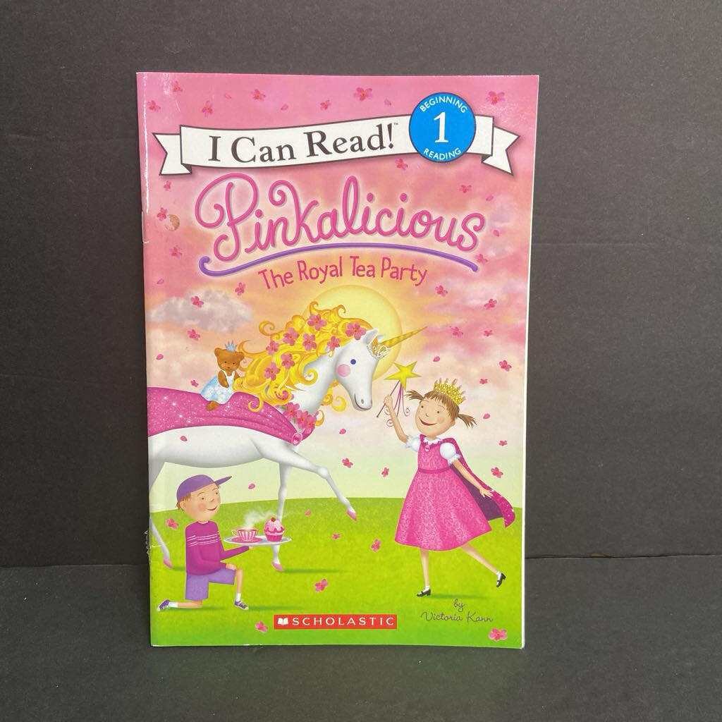The Royal Tea Party (I Can Read Level 1) (Pinkalicious) (Victoria Kann) -character reader paperback