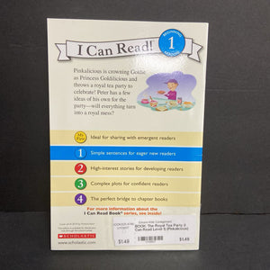 The Royal Tea Party (I Can Read Level 1) (Pinkalicious) (Victoria Kann) -character reader paperback