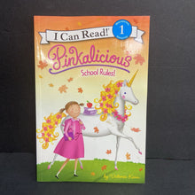 Load image into Gallery viewer, Pinkalicious: School Rules! (I Can Read Level 1) (Victoria Kann) -character reader paperback
