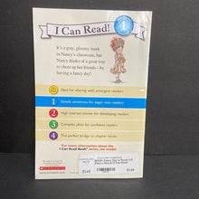 Load image into Gallery viewer, Fancy Day in Room 1-A (Fancy Nancy) (I Can Read Level 1) (Jane O&#39;Connor) -character reader paperback
