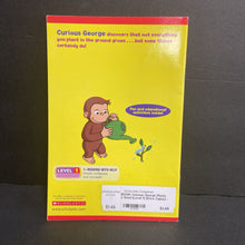 Load image into Gallery viewer, Curious George Plants a Seed (Level 1) (Erica Zappy) -character reader paperback
