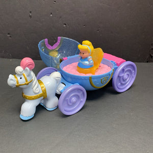 Cinderella's Coach Car w/Figure Battery Operated Disney Princess