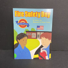 Load image into Gallery viewer, Fire Safety Day (Houghton Mifflin Leveled Readers) (Joshua Asa) -reader paperback
