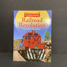 Load image into Gallery viewer, Railroad Revolution (Houghton Mifflin Vocabulary Readers) (Adam McClellan) -reader paperback
