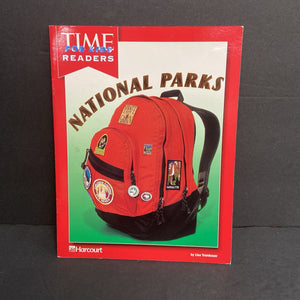 National Parks (Harcourt Time For Kids Readers) (Lisa Trumbauer) (Notable Place/Environment) -educational reader paperback