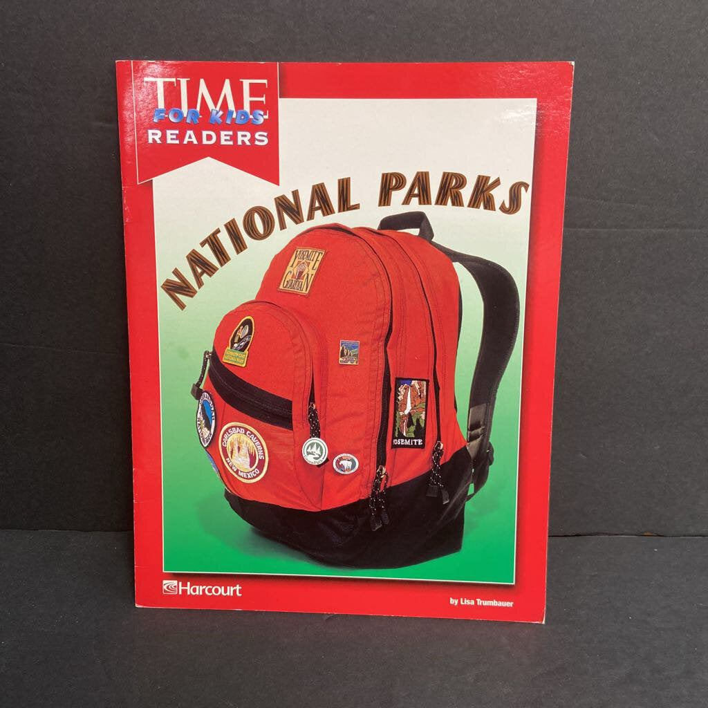 National Parks (Harcourt Time For Kids Readers) (Lisa Trumbauer) (Notable Place/Environment) -educational reader paperback