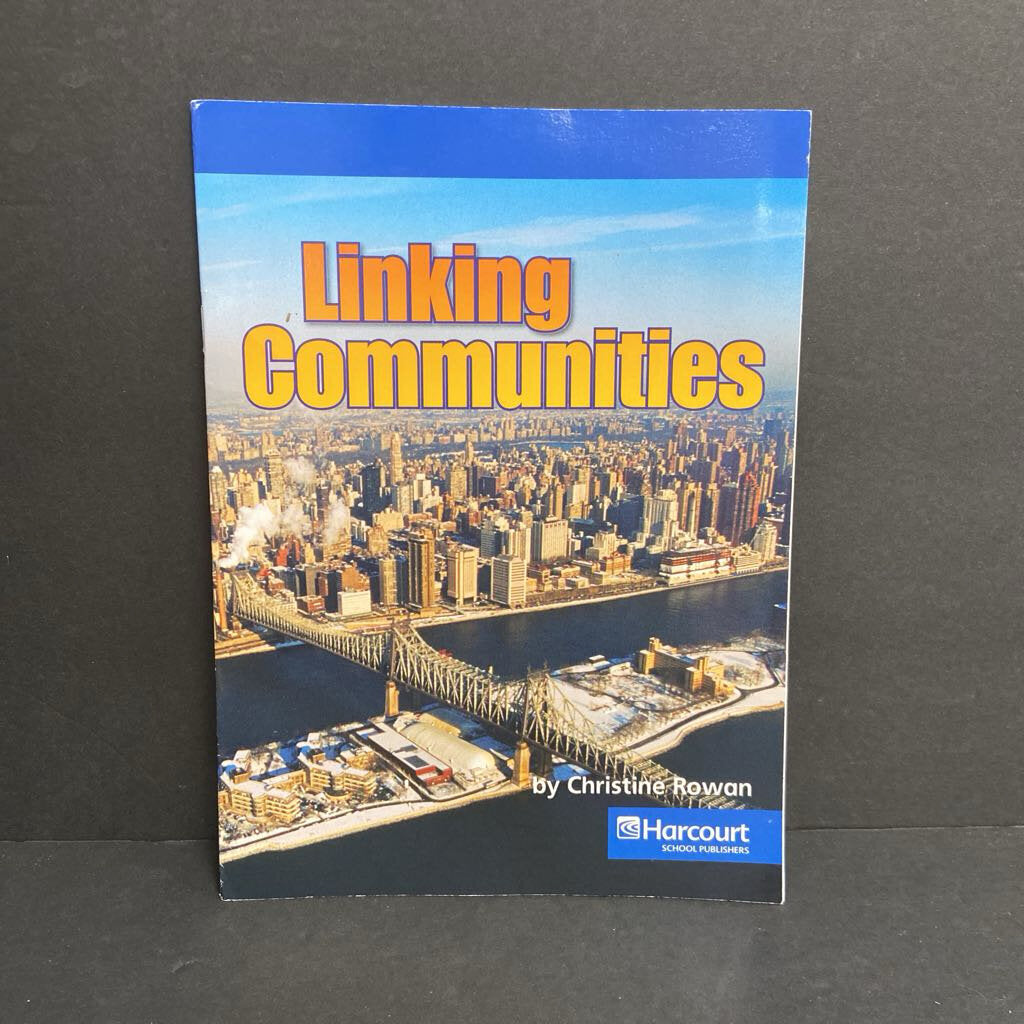 Linking Communities (Christine Rowan) (Harcourt, Inc.) -reader paperback