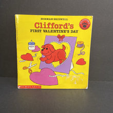 Load image into Gallery viewer, Clifford's First Valentine's Day (Norman Bridwell) (Season: Winter, Holiday: Valentine's Day) -character paperback
