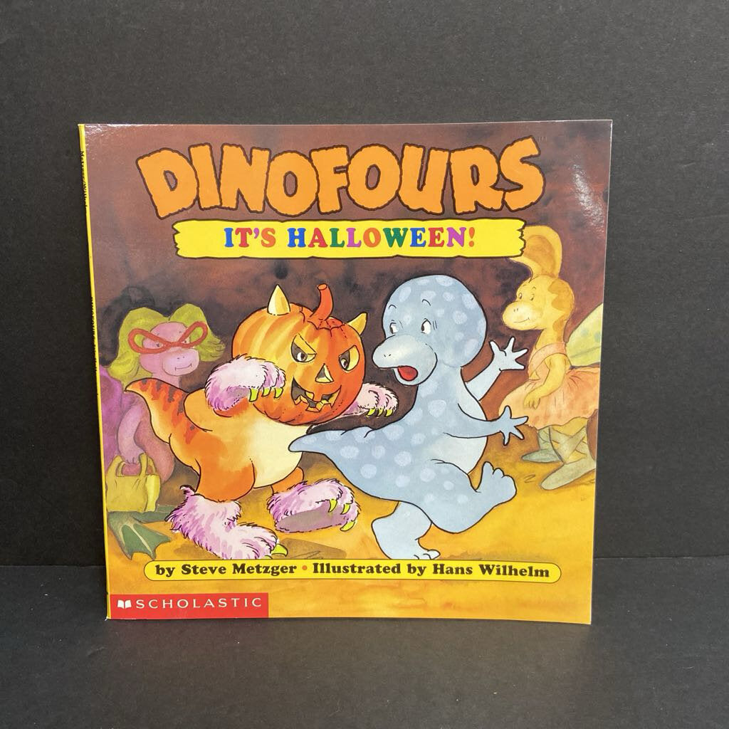 Dinofours, It's Halloween (Steve Metzger) (Season: Fall; Holiday) -character paperback