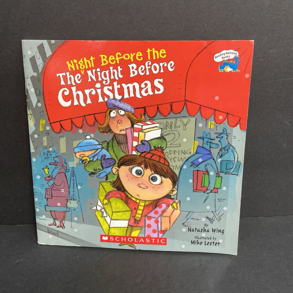 The Night Before the Night Before Christmas (Natasha Wing) (Season: Winter; Holiday: Christmas) -paperback