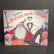 Load image into Gallery viewer, Tim Burton&#39;s The Nightmare Before Christmas (Season: Fall/Winter; Holiday: Halloween/Christmas) -character paperback
