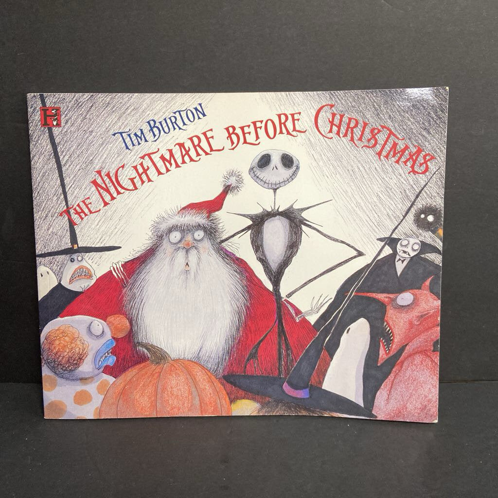 Tim Burton's The Nightmare Before Christmas (Season: Fall/Winter; Holiday: Halloween/Christmas) -character paperback