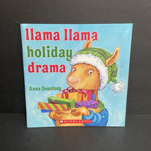 Load image into Gallery viewer, Llama Llama Holiday Drama (Anna Dewdney) (Season: Winter; Holiday: Christmas) -character paperback
