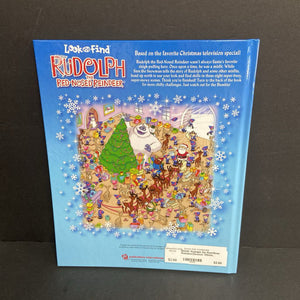 Rudolph the Red-Nose Reindeer(Season: Winter; Holiday: Christmas) -character look & find hardcover