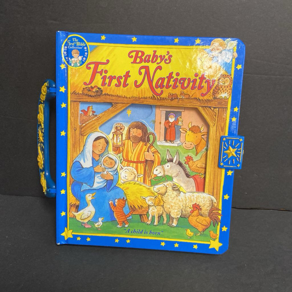 Baby's First Nativity (The First Bible Collection) (Season: Winter; Holiday: Christmas) -religion board